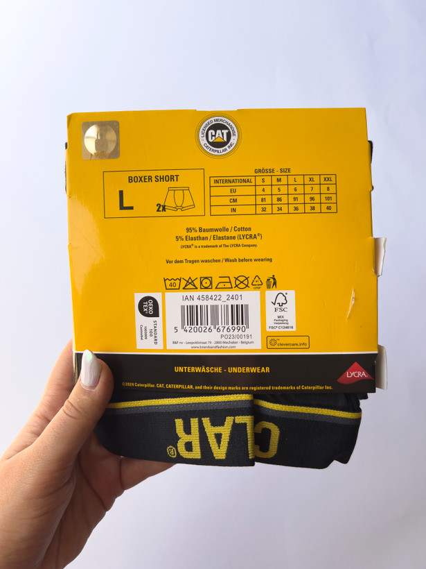 پک شورت مردانه باکسر پادار برند کت کد m2151