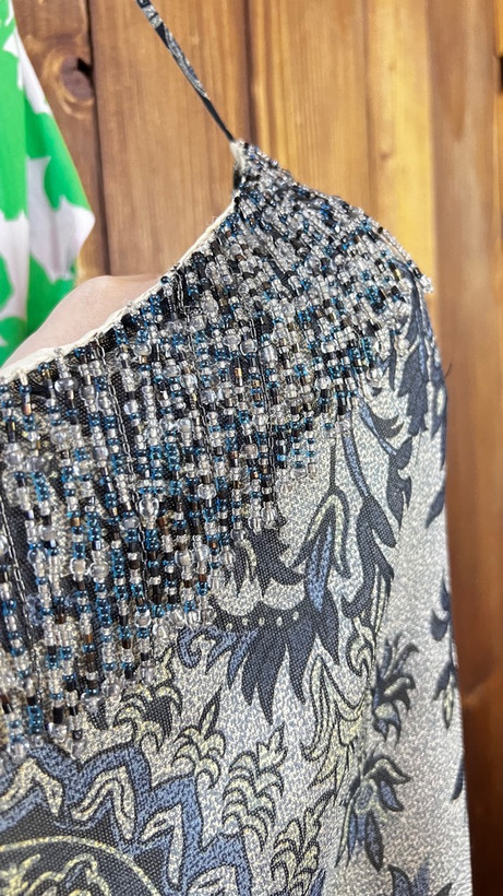 پیراهن مجلسی حریر آستردار