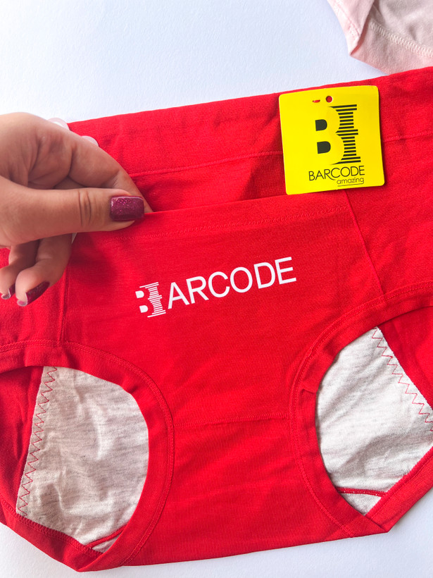 شورتکس زنانه جیبدار وارداتی فاق بلندBarcode