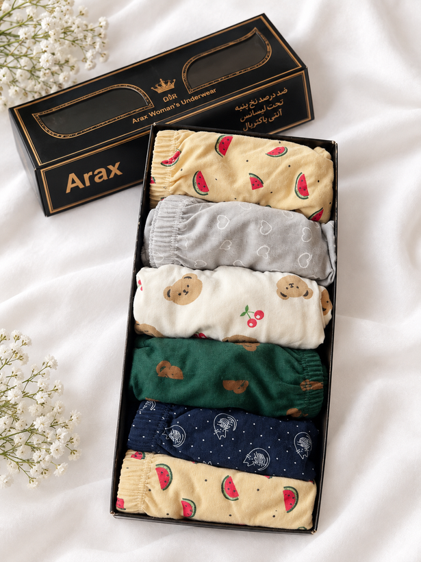 شورت آنتی باکتریال نخی Arex