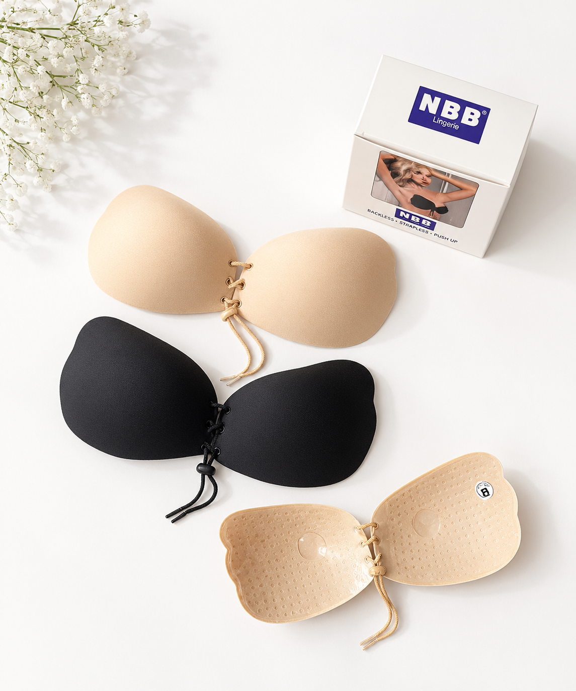سوتین پروانه ای چسبی لیفت سینه برند NBB